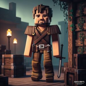 YouTube: Convenci 3 NPCs (Inteligência Artificial) Presos em uma Simulação – Descubra Como! Otavio-da-Morte-o-Villager-Rebelde-de-Minecraft