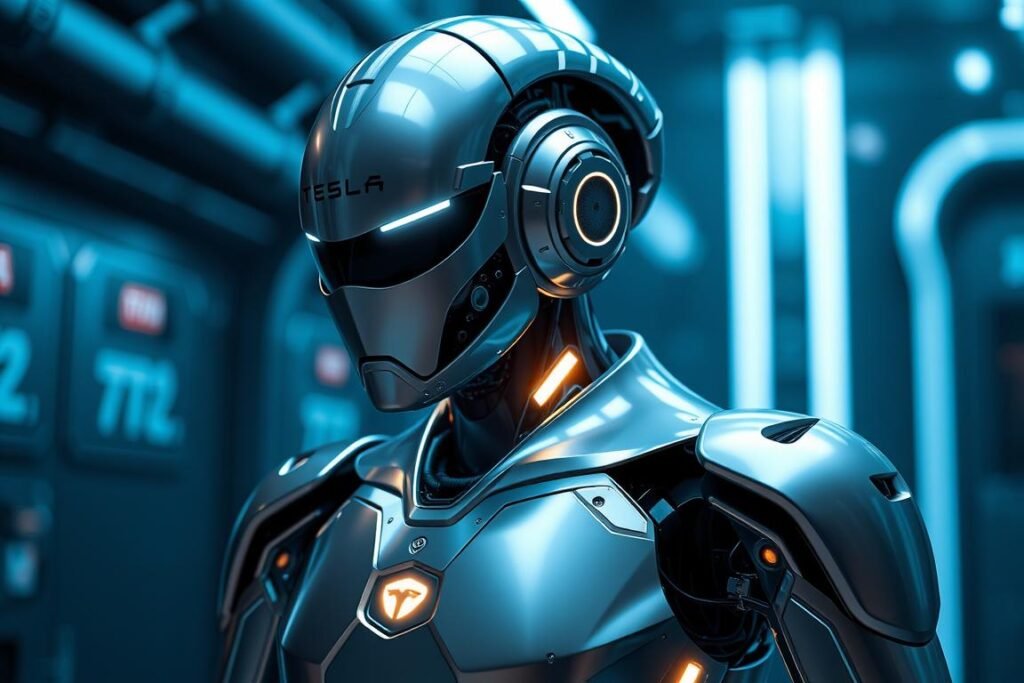 robô tesla