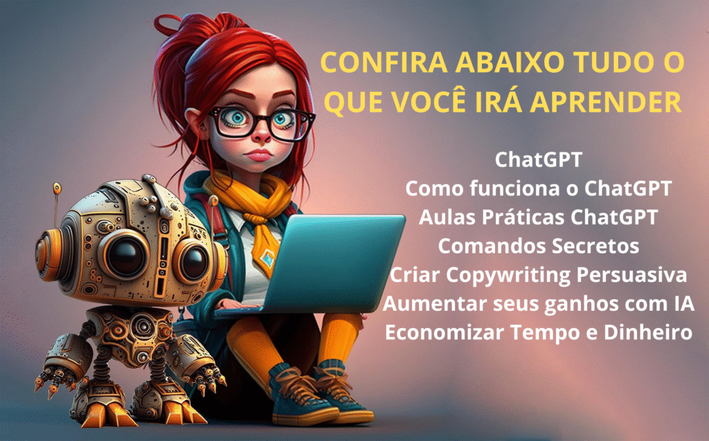 Aumenta a sua produtividade, ganhe mais e trabalhe menos utlizando a inteligência artificial do ChatGPT