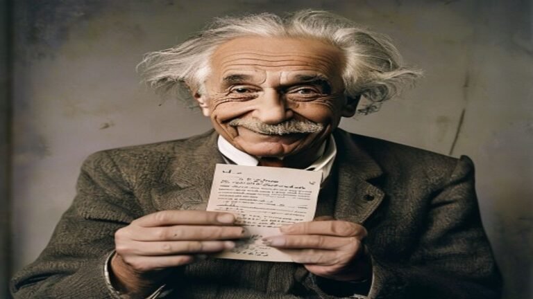 fórmula da felicidade einstein