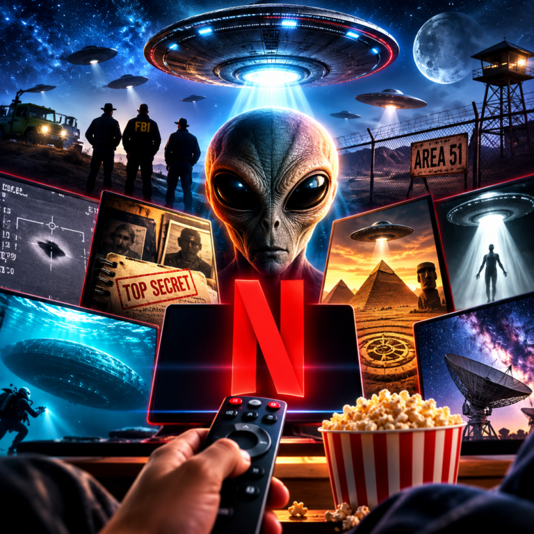 As 5 Melhores Séries e Documentários da Netflix Sobre Ufologia netflix ufologia