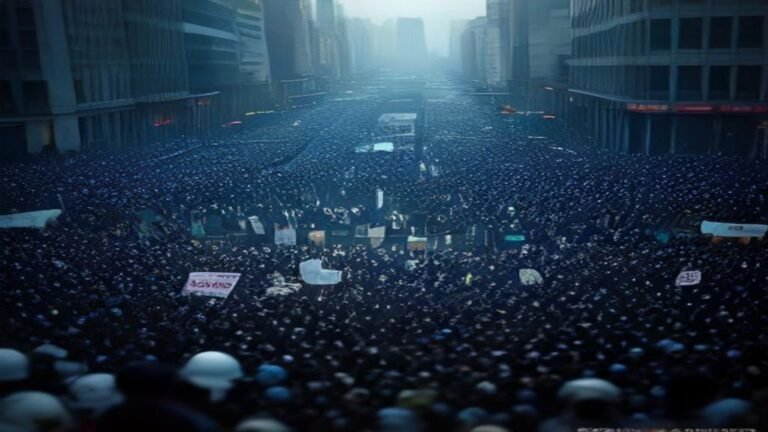 protesto contra openai